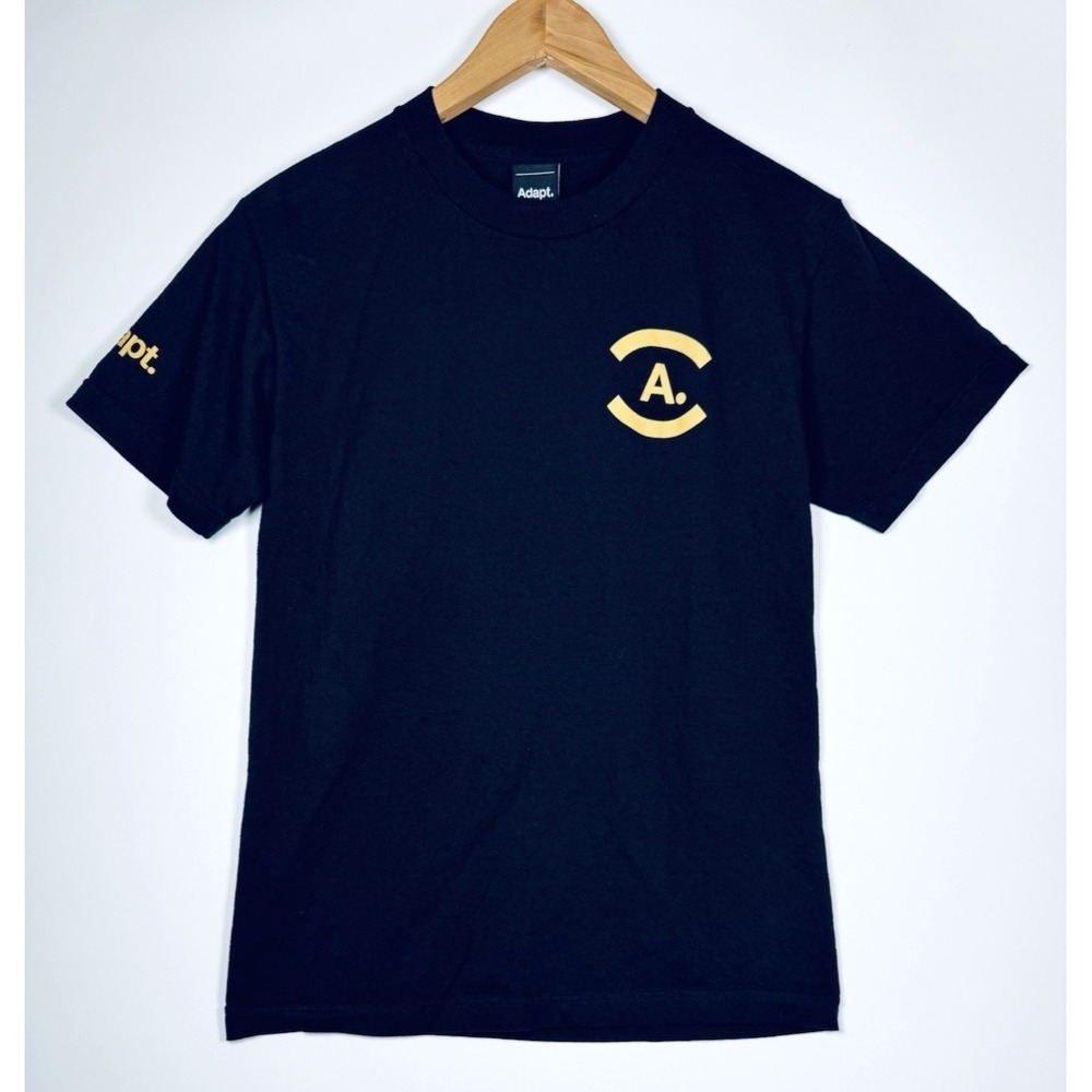 Adapt San Francisco T Shirt Mens Small Black Graphic‎ Tee Tech Startup Cotton